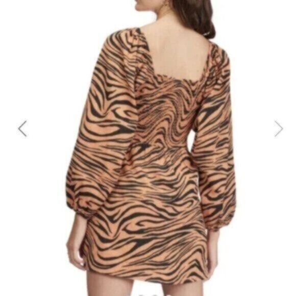 Billabong Desert Clay Tiger Feeling Flirty Dress - Picture 7 of 11